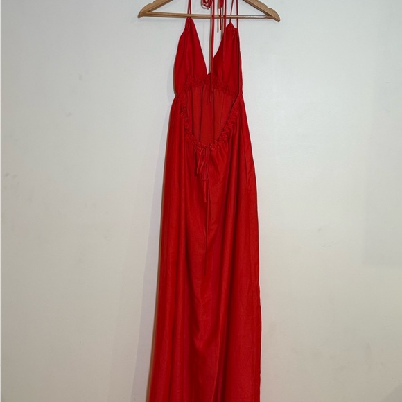 Long Red BCBG Dress - Picture 4 of 4